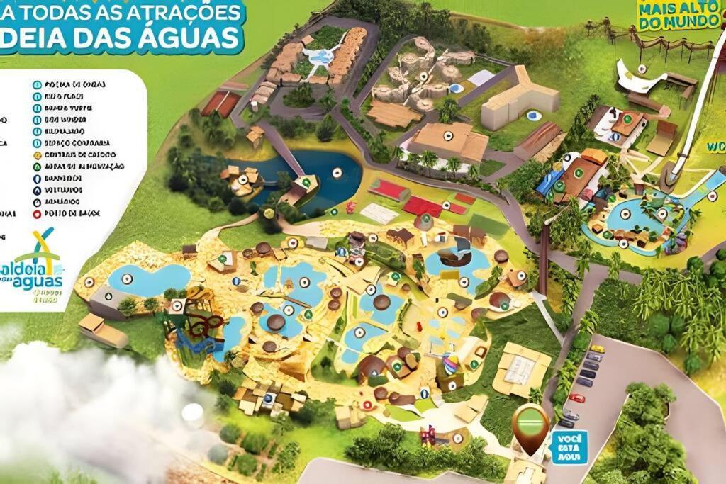 Aconchegante Flat B308 - Refugio No Aldeia Das Aguas Barra do Piraí Eksteriør bilde